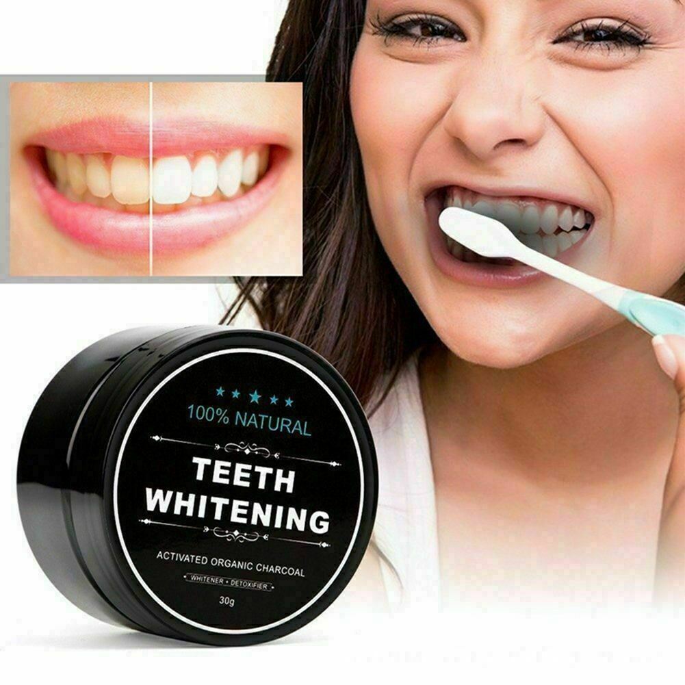 BLANQUEADOR DE DIENTES NATURAL CON CARBON ACTIVADO